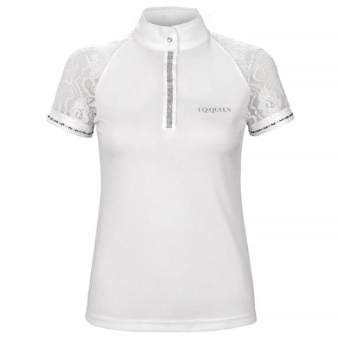 Competition shirt EQ.QUEEN (weiss/weinrot od. navy) - Pferdekram