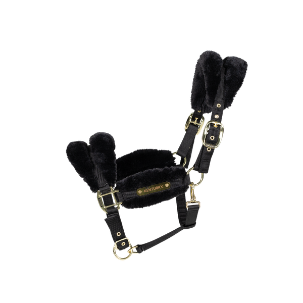 Kentucky Nylon Schaffell Halfter weich