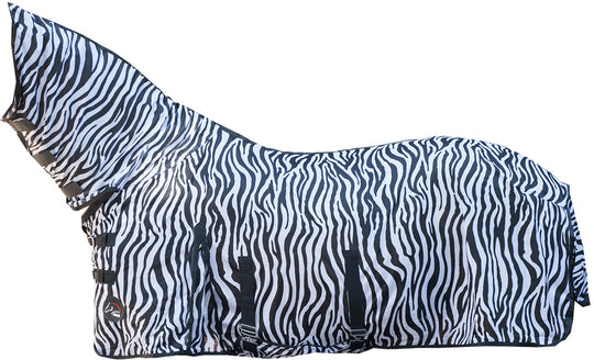 Fliegendecke mit Halsteil -Zebra- mit Bauchlatz