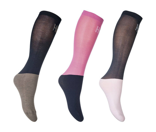 Socken -Microcotton Colour- 3er Set