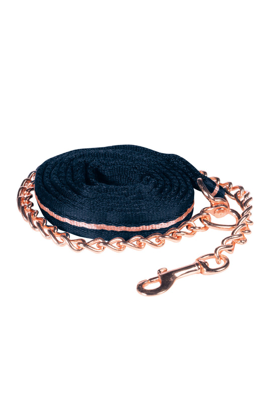 Führkette -Soft- navy/rosegold