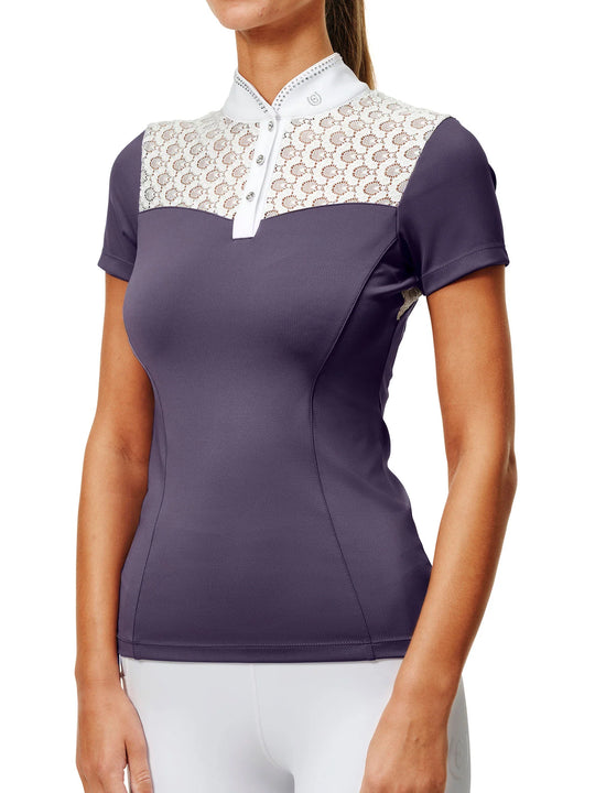 Crystal Champion Competition Top Violett