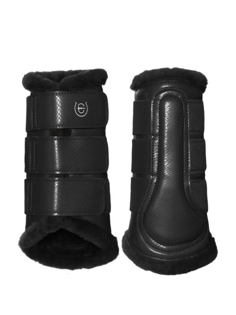 Gamaschen Brushing Boots Black Edition - Pferdekram