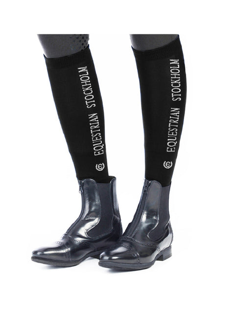 Reitsocken Equestrian Stockholm Black Edition - Pferdekram