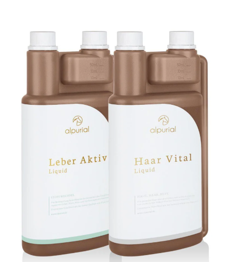 Fellwechsel-Bundle (Leber Aktiv + Haar Vital)