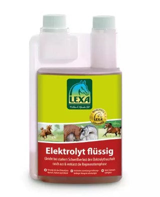 Elektrolyte flüssig von LEXA - Pferdekram