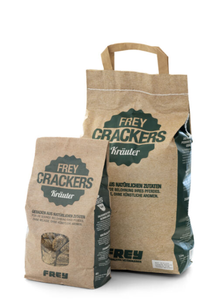 Crackers mit Kräutern - Pferdekram