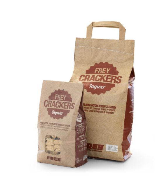 Crackers mit Ingwer - Pferdekram