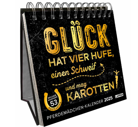 Kalender: Glück hat vier Hufe