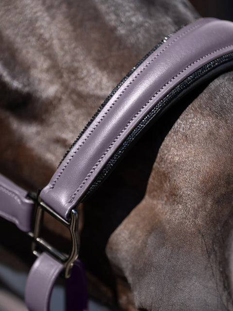 Halfter Anatomic Glimmer Leder Dark Violet