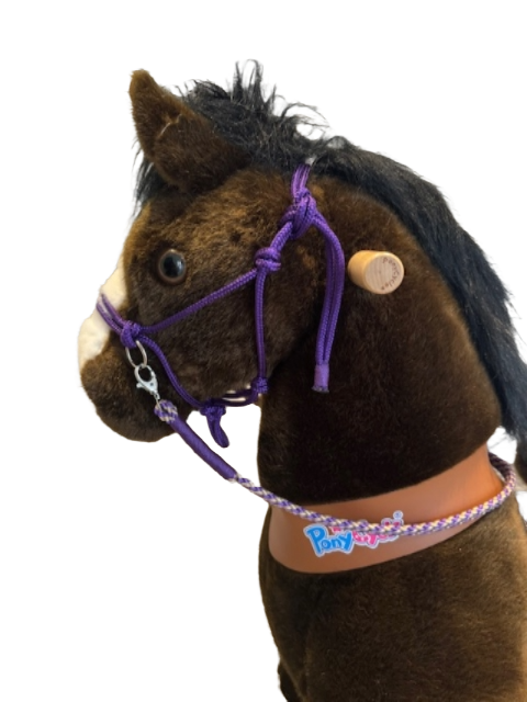 Knotenhalfter für PonyCycle - Violett