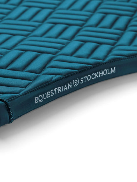 Dressur Schabracke Modern Teal Blue