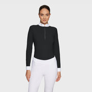 Turniershirt Aloise (Weiss/Navy od. Schwarz)