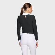 Turniershirt Aloise (Weiss/Navy od. Schwarz)