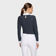 Turniershirt Aloise (Weiss/Navy od. Schwarz)
