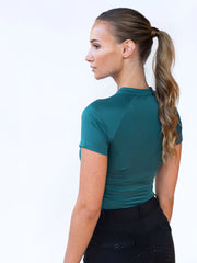 Base Layer Kurzarm Teal Blue