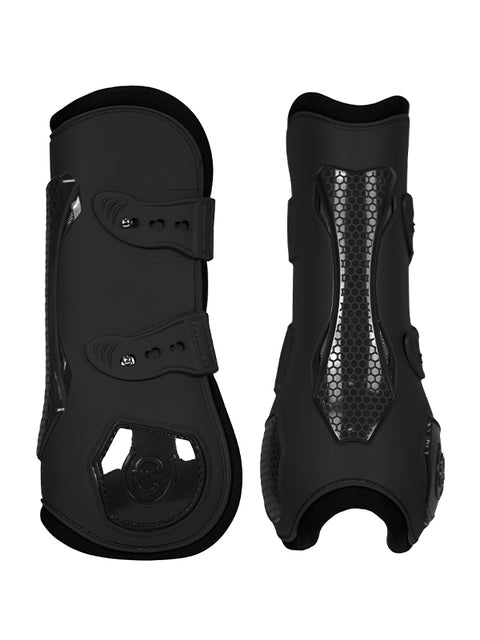 Gamaschen Anatomic Black Edition - Pferdekram