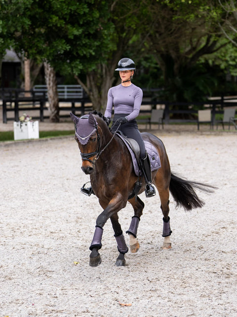 Dressur Schabracke Dark Violet