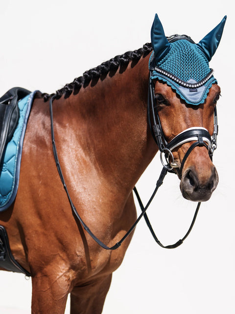 Ohrengarn Teal Blue