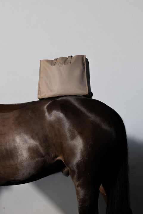 Tasche Faux Leather Shopper Platinium 25