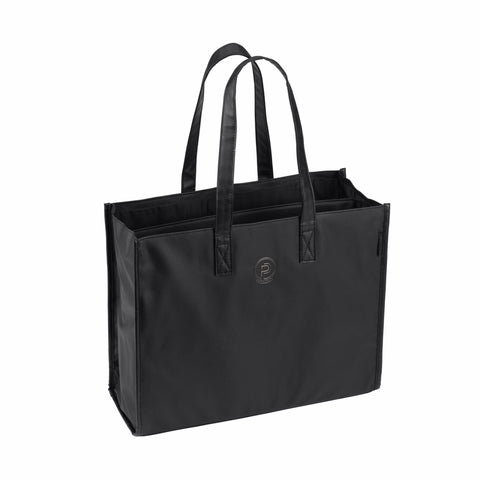 Tasche Faux Leather Shopper Platinium 25