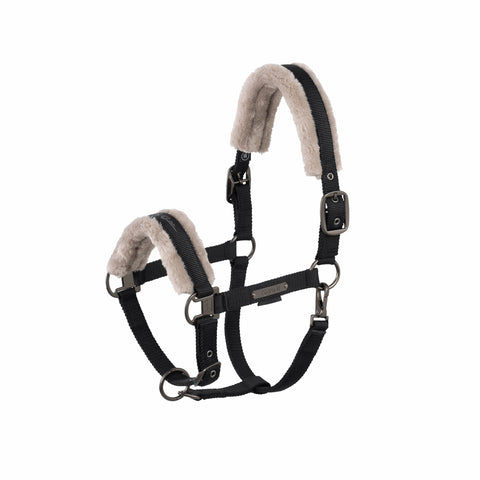 Halfter Double Pin Faux Fur Platinium 25