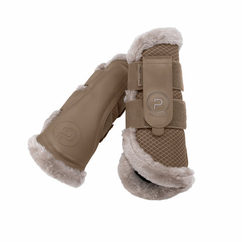 Gamaschen Mesh Faux Fur Platinium 25