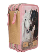 Miss Melody 3-fach Etui - Dusty Rose