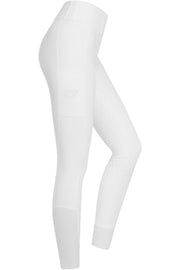 Glücks-Reitleggings mit Silikonvollbesatz für Damen, White, hosen - Pferdekram