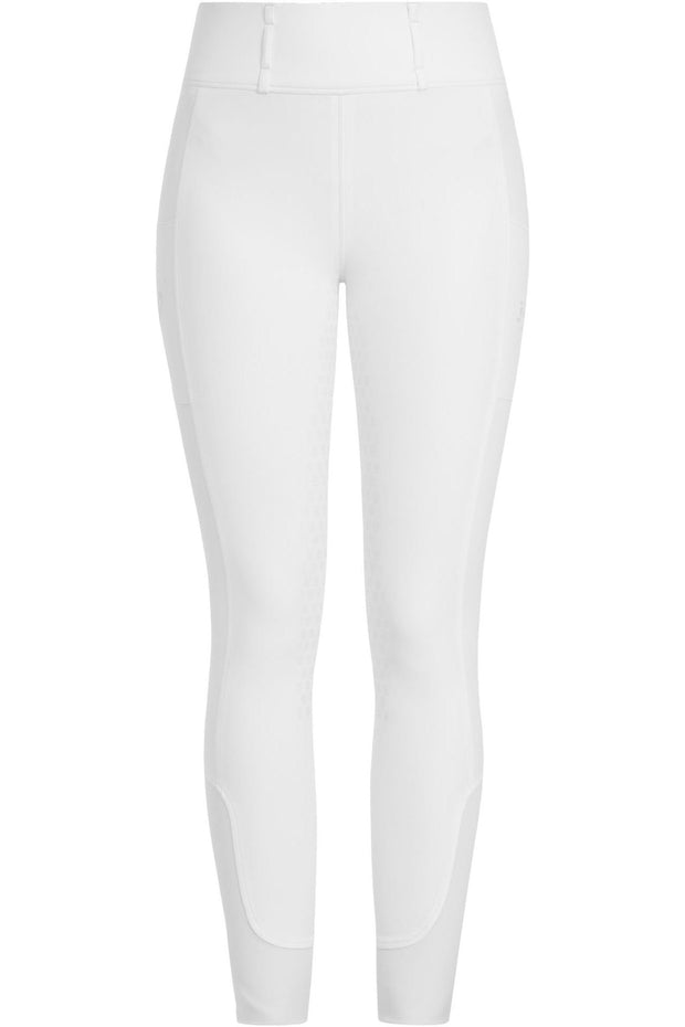 Glücks-Reitleggings mit Silikonvollbesatz für Damen, White, hosen