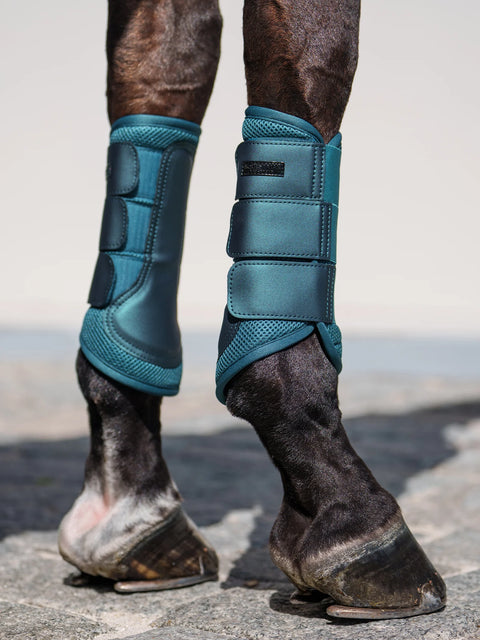 Mesh Gamaschen Teal Blue