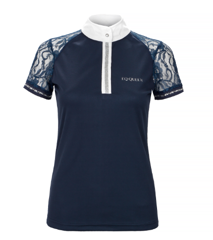 Competition shirt EQ.QUEEN (weiss/weinrot od. navy) - Pferdekram