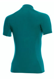 Sommerbaselayer Kurzarm Mesh-Design für Damen, Ocean Depths, oberbekleidung - Pferdekram