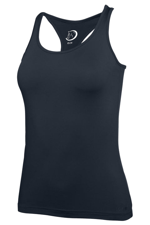 Sommerbaselayer Sport Top für Damen, Navy, oberbekleidung - Pferdekram