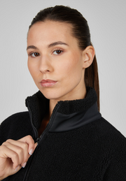 Half Zip Teddy Sweater Dynamic
