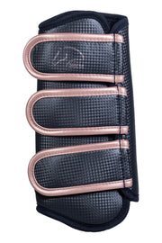 Dressurgamaschen -Rosegold Glamour- Style vorne
