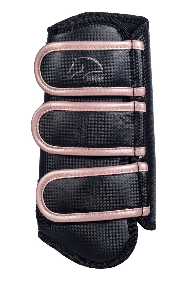 Dressurgamaschen -Rosegold Glamour- Style vorne