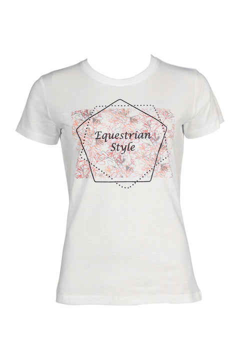 T-Shirt -Savona Print- Style - Pferdekram