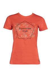 T-Shirt -Savona Print- Style - Pferdekram