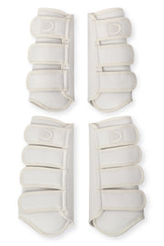 4er Set Dressurgamaschen Classic / Weiss