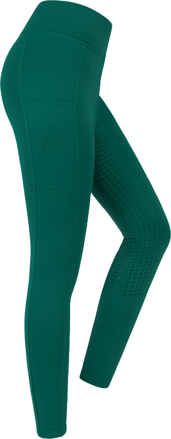 RIDERS CHOICE Winterreitleggings Damen | All-Season Mit Silikonvollbesatz | Seitentaschen Für Handy & Schlüssel