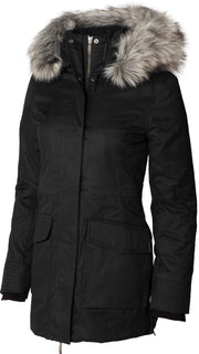 Winterparka für Damen / Schwarz - Pferdekram