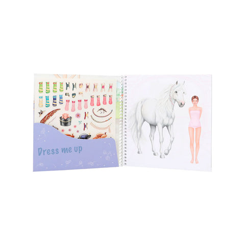 Miss Melody Dress me up Stickerbuch - Pferdekram