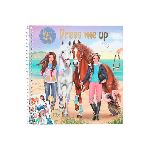 Miss Melody Dress me up Stickerbuch