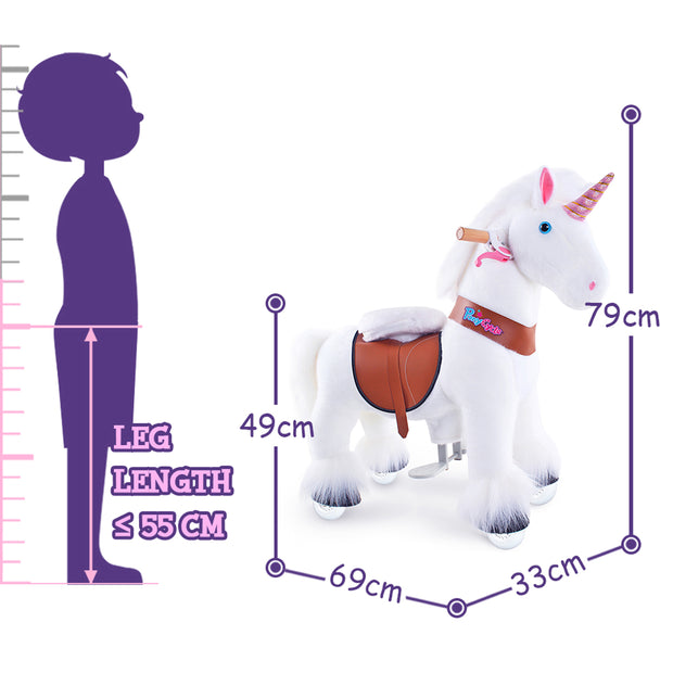 PonyCylce Einhorn WEISS NEU: mit Bremse