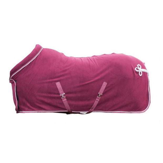 Abschwitzdecke (HKM) Dunkelrot