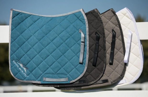 Baumwoll Canvas Schabracken Dressur mit Soft-Einfassband