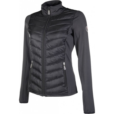 Nylonjacke Prag Style , Farbe schwarz / Grösse 128 - XL) - Pferdekram