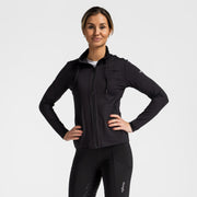 Sportliches Zip-Oberteil Essential Schwarz - Pferdekram