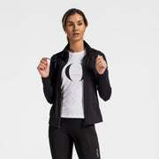 Sportliches Zip-Oberteil Essential Schwarz - Pferdekram